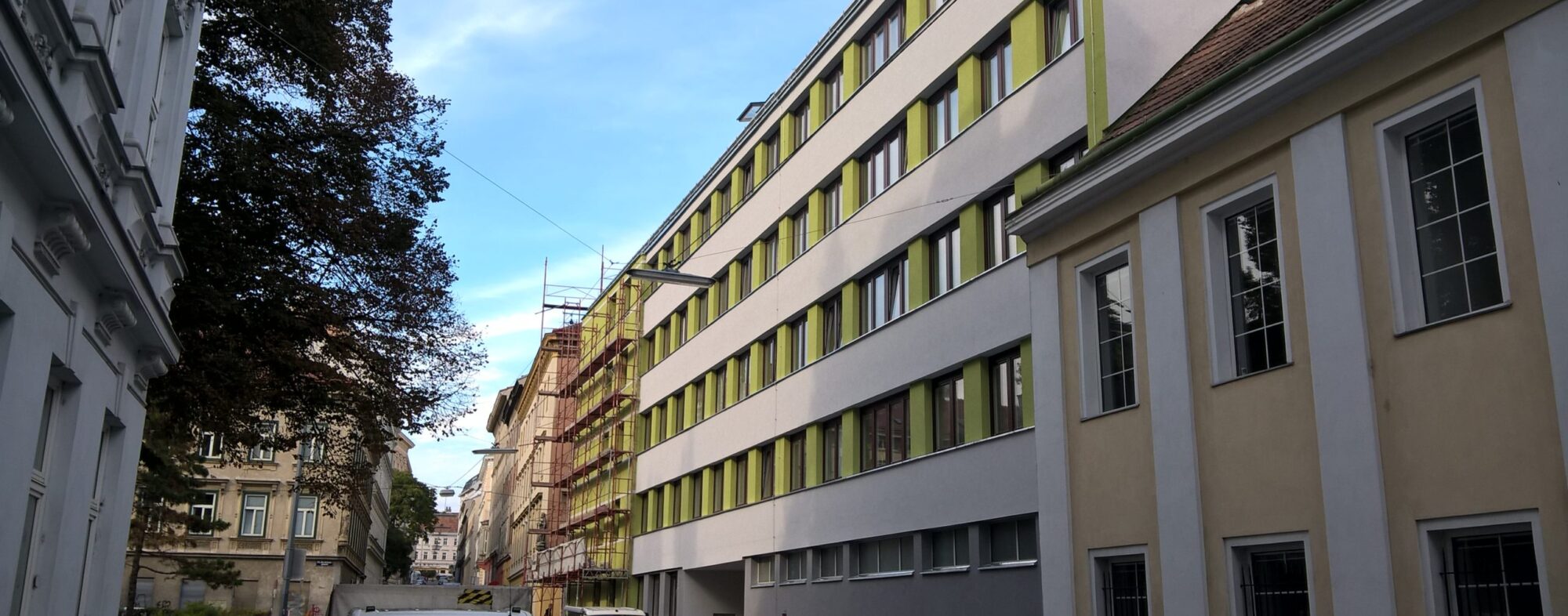 Sanierung 15., Kranzgasse - Wien